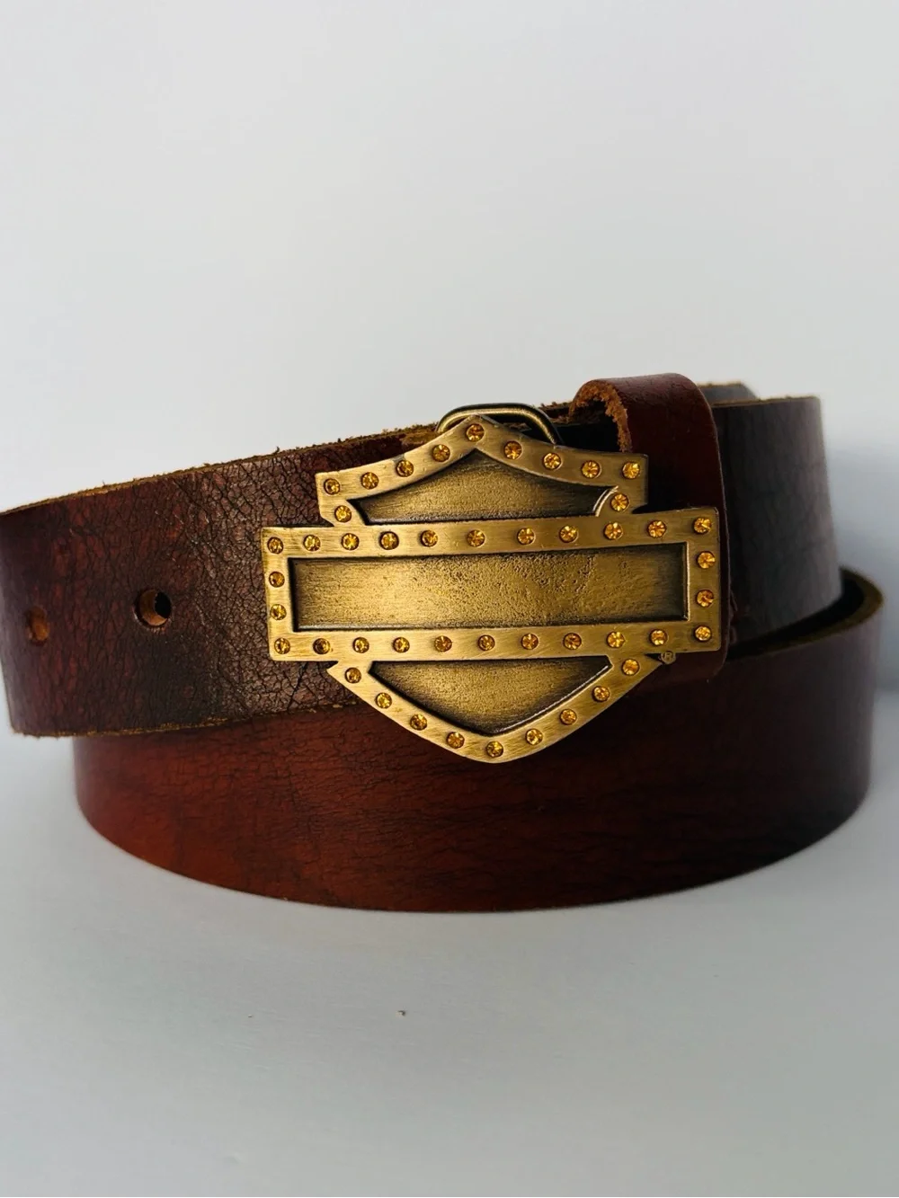 Women’s Harley Davidson Leather Belt Size 32